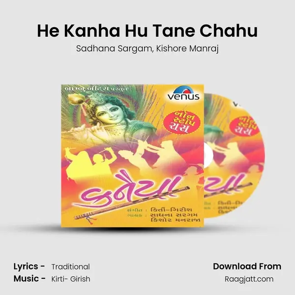 He Kanha Hu Tane Chahu - Sadhana Sargam album cover 