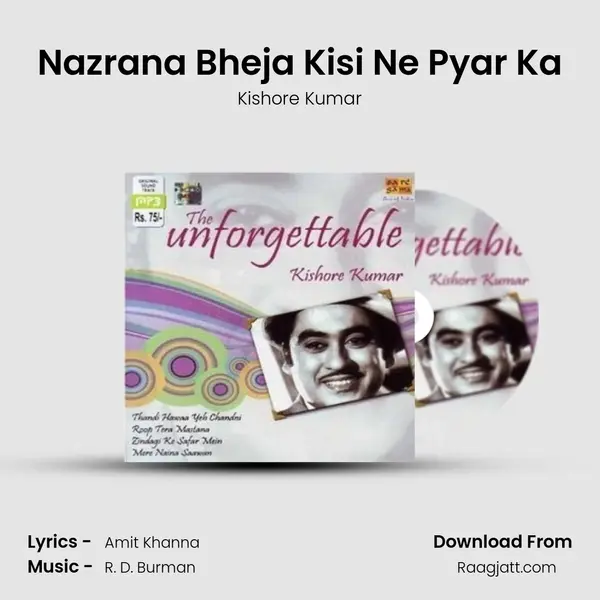 Nazrana Bheja Kisi Ne Pyar Ka - Kishore Kumar album cover 