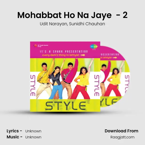 Mohabbat Ho Na Jaye  - 2 - Udit Narayan album cover 