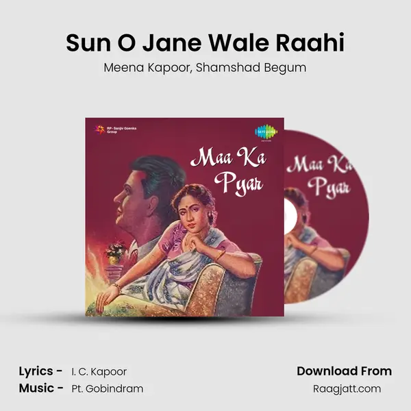 Sun O Jane Wale Raahi - Meena Kapoor album cover 