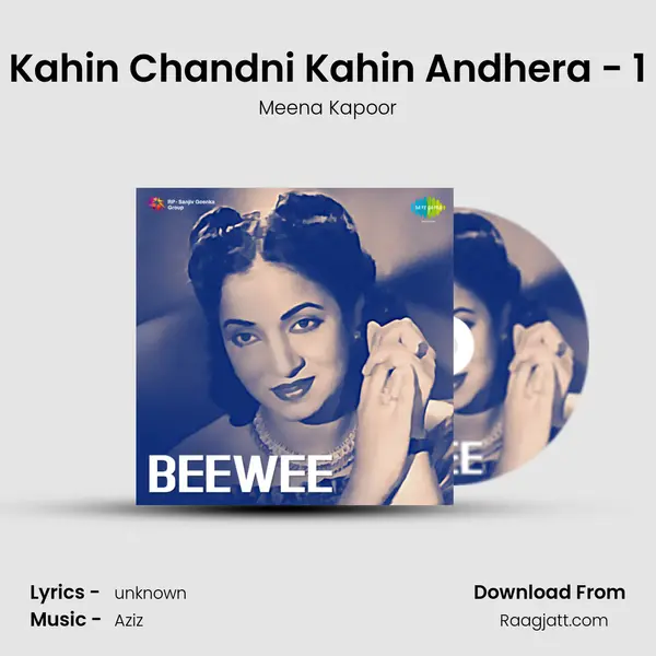 Kahin Chandni Kahin Andhera - 1 - Meena Kapoor album cover 