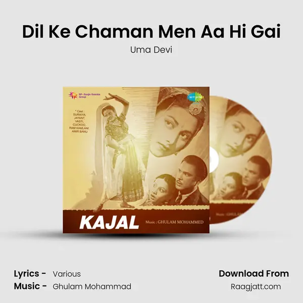 Dil Ke Chaman Men Aa Hi Gai - Uma Devi album cover 