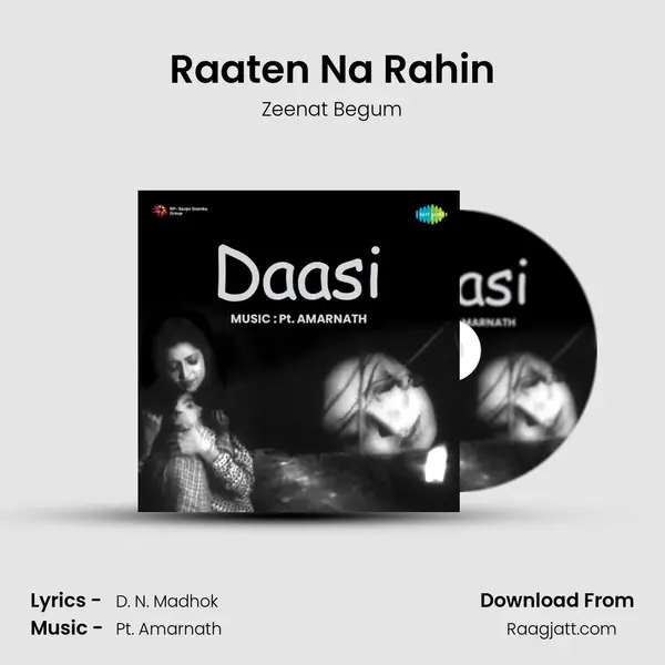 Raaten Na Rahin - Zeenat Begum album cover 