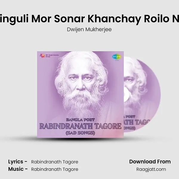 Dinguli Mor Sonar Khanchay Roilo Na - Dwijen Mukherjee album cover 