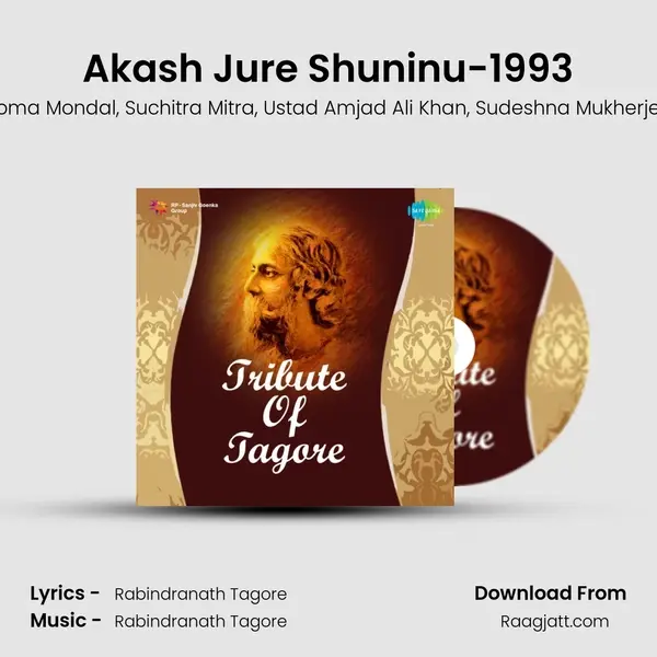 Akash Jure Shuninu-1993 - Roma Mondal album cover 