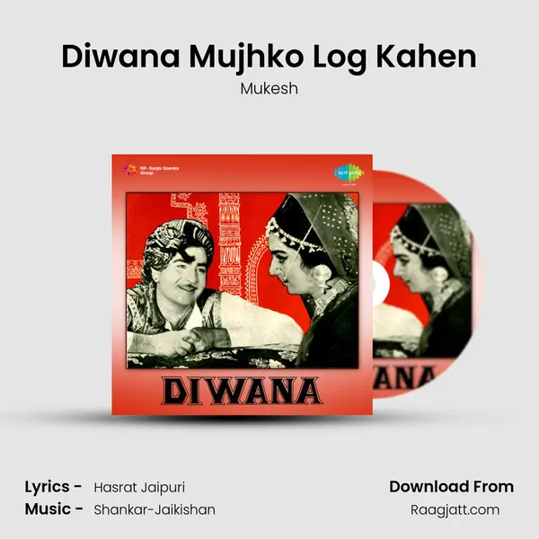 Diwana Mujhko Log Kahen - Mukesh album cover 