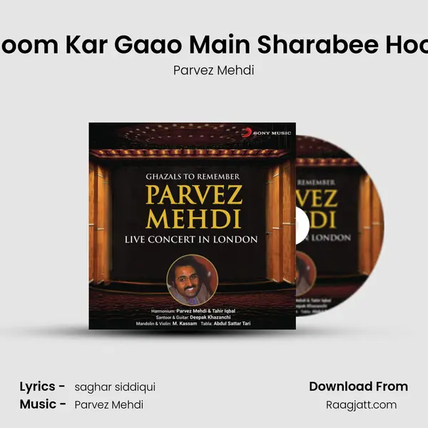 Jhoom Kar Gaao Main Sharabee Hoon (Live) - Parvez Mehdi album cover 