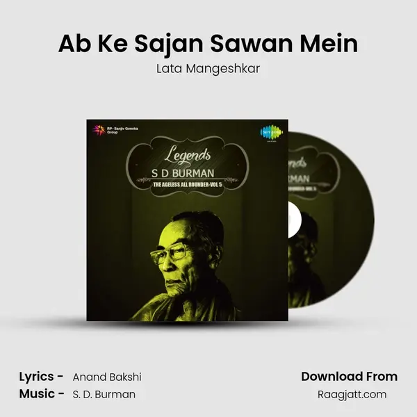 Ab Ke Sajan Sawan Mein - Lata Mangeshkar album cover 