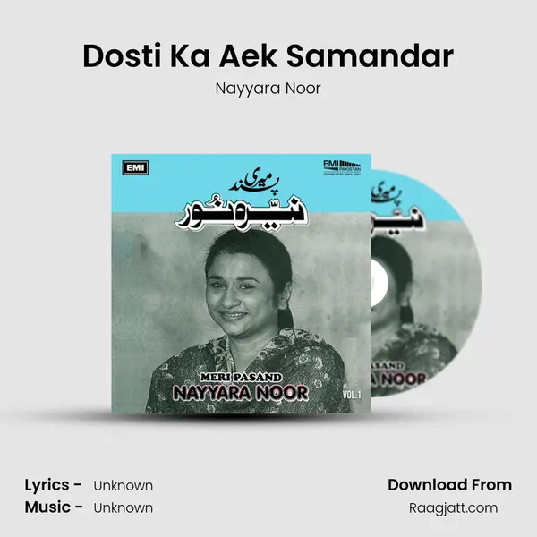 Dosti Ka Aek Samandar - Nayyara Noor album cover 