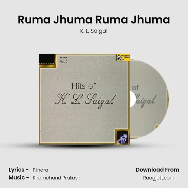 Ruma Jhuma Ruma Jhuma - K. L. Saigal album cover 