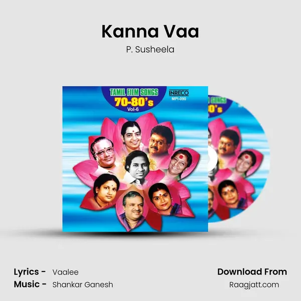 Kanna Vaa - P. Susheela album cover 