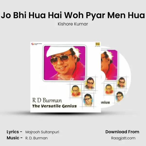 Jo Bhi Hua Hai Woh Pyar Men Hua - Kishore Kumar album cover 