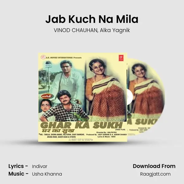 Jab Kuch Na Mila - VINOD CHAUHAN album cover 