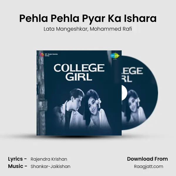 Pehla Pehla Pyar Ka Ishara - Lata Mangeshkar album cover 