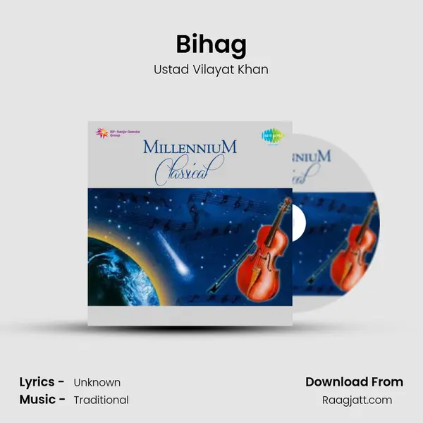 Bihag - Ustad Vilayat Khan album cover 