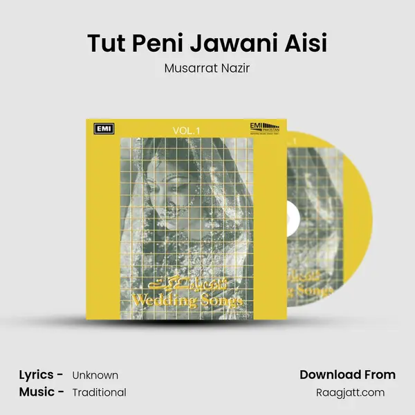 Tut Peni Jawani Aisi - Musarrat Nazir album cover 