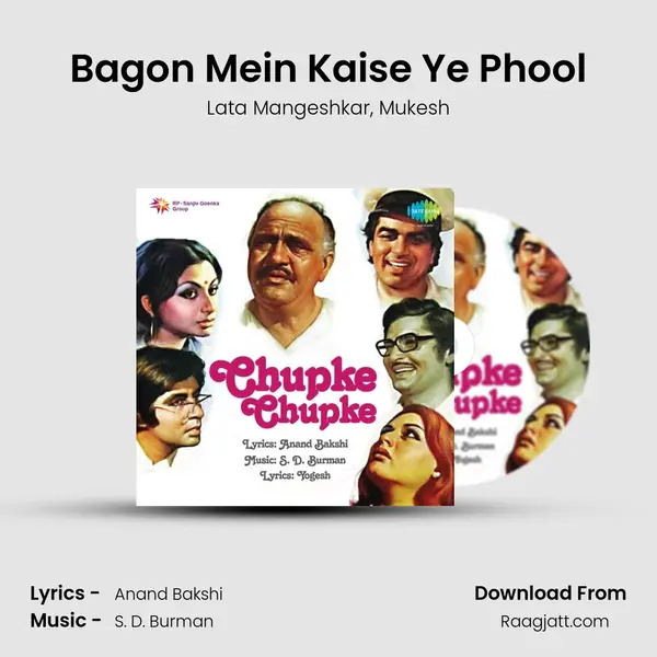 Bagon Mein Kaise Ye Phool - Lata Mangeshkar album cover 