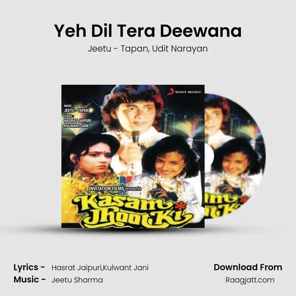 Yeh Dil Tera Deewana - Jeetu - Tapan album cover 