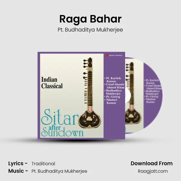 Raga Bahar - Pt. Budhaditya Mukherjee album cover 