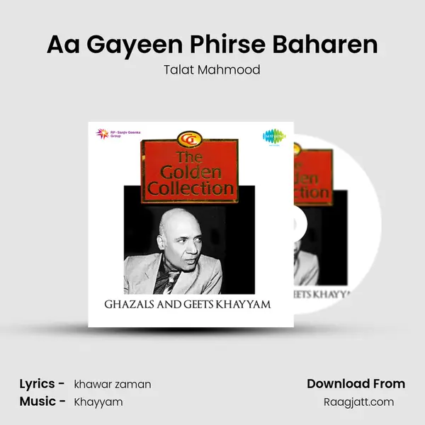 Aa Gayeen Phirse Baharen - Talat Mahmood mp3 song