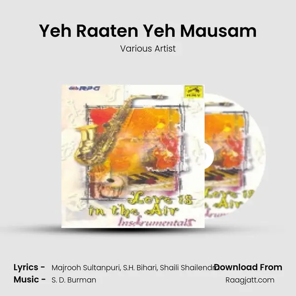 Yeh Raaten Yeh Mausam - Various Artist album cover 