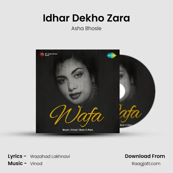 Idhar Dekho Zara - Asha Bhosle album cover 