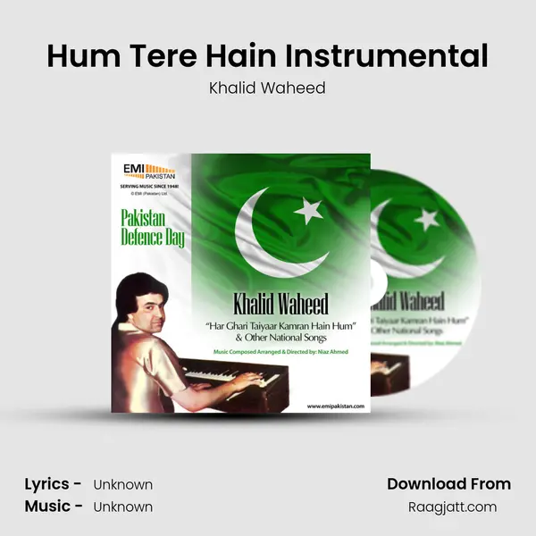 Hum Tere Hain Instrumental - Khalid Waheed album cover 