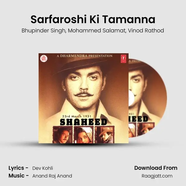 Sarfaroshi Ki Tamanna - Bhupinder Singh album cover 