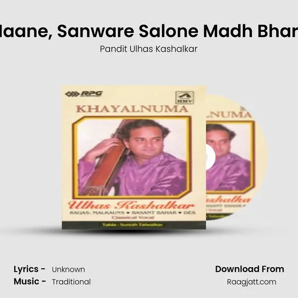 Barjo Na Maane, Sanware Salone Madh Bhare - Khayal - Pandit Ulhas Kashalkar album cover 