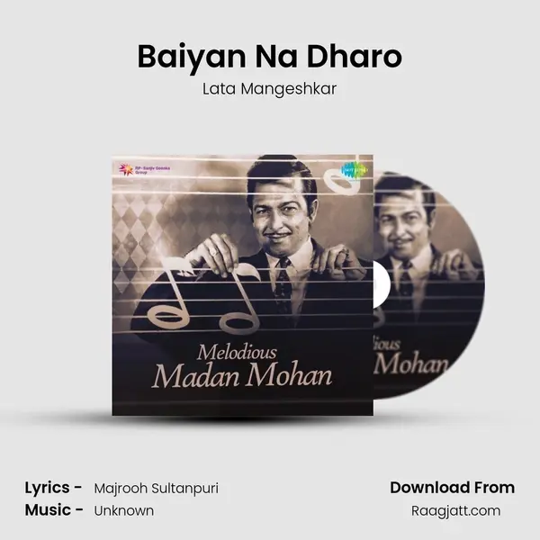 Baiyan Na Dharo - Lata Mangeshkar album cover 