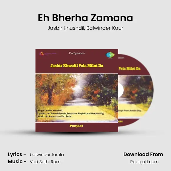 Eh Bherha Zamana - Jasbir Khushdil album cover 