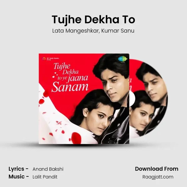 Tujhe Dekha To - Lata Mangeshkar album cover 