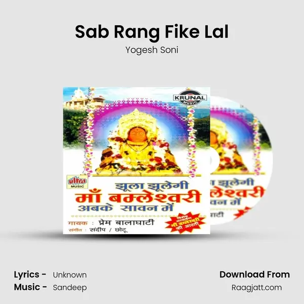 Sab Rang Fike Lal - Yogesh Soni album cover 