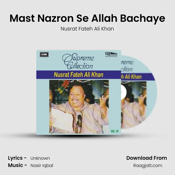 Mast Nazron Se Allah Bachaye - Nusrat Fateh Ali Khan album cover 