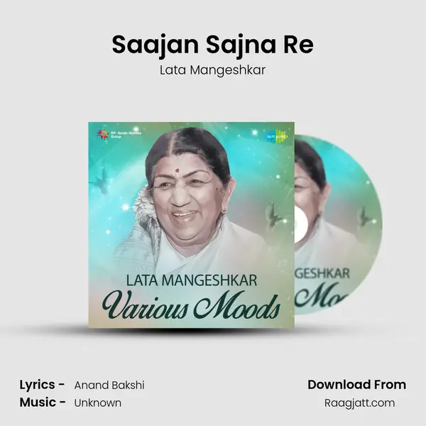 Saajan Sajna Re - Lata Mangeshkar album cover 