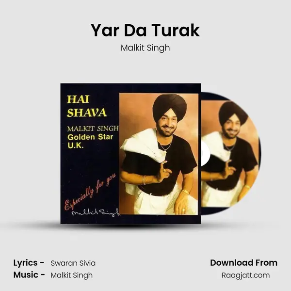 Yar Da Turak - Malkit Singh album cover 