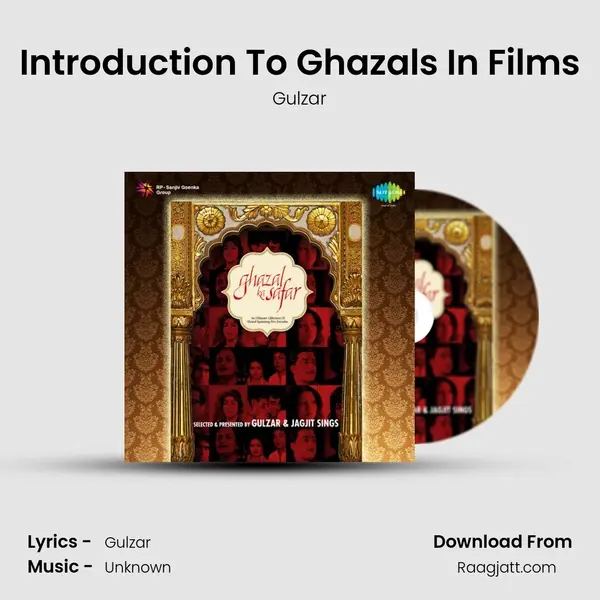 Introduction To Ghazals In Films - Gulzar album cover 