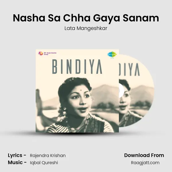 Nasha Sa Chha Gaya Sanam - Lata Mangeshkar album cover 