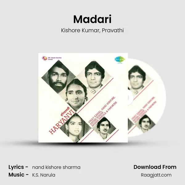 Madari - Kishore Kumar album cover 