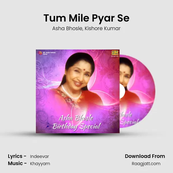 Tum Mile Pyar Se - Asha Bhosle album cover 