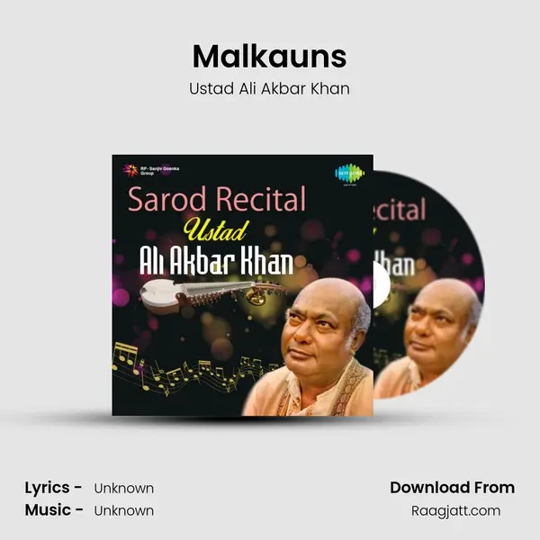 Malkauns - Ustad Ali Akbar Khan album cover 