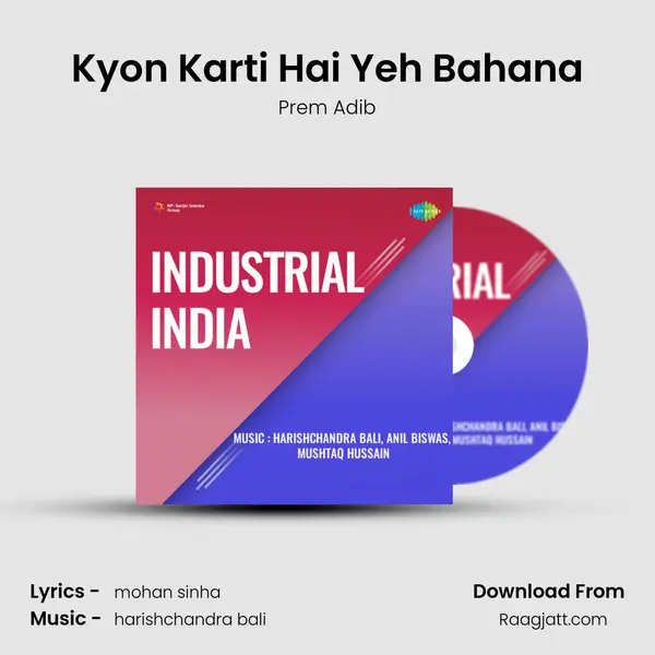 Kyon Karti Hai Yeh Bahana - Prem Adib album cover 