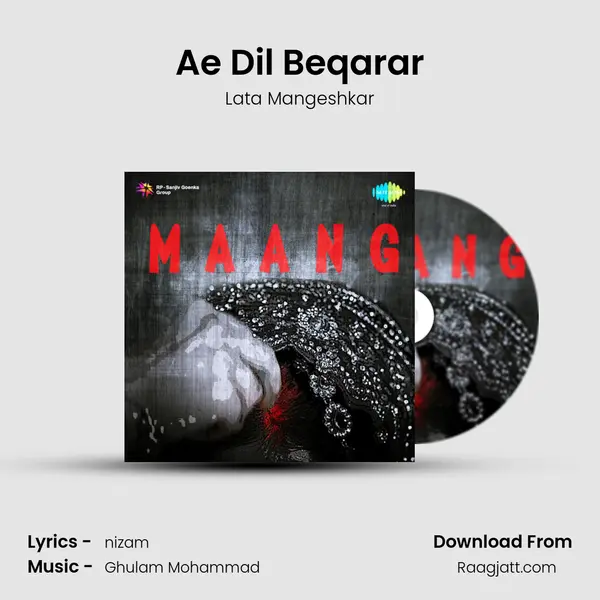 Ae Dil Beqarar - Lata Mangeshkar album cover 