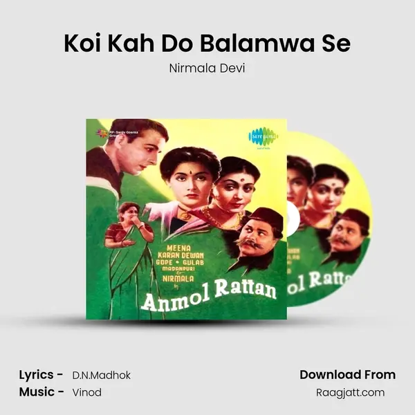 Koi Kah Do Balamwa Se mp3 song