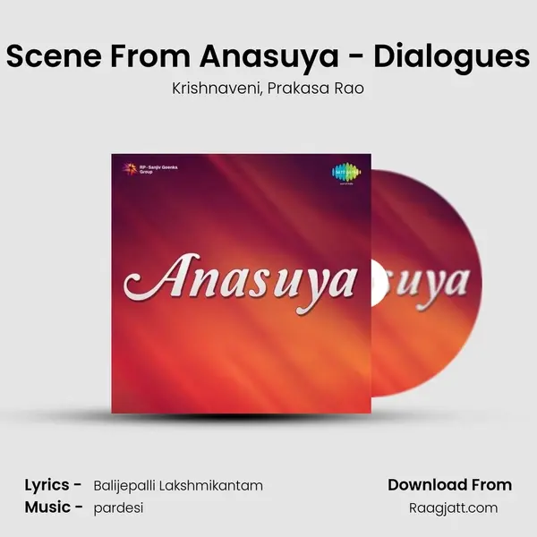 Scene From Anasuya - Dialogues mp3 song