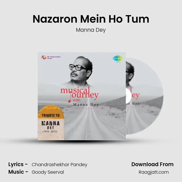 Nazaron Mein Ho Tum - Manna Dey album cover 