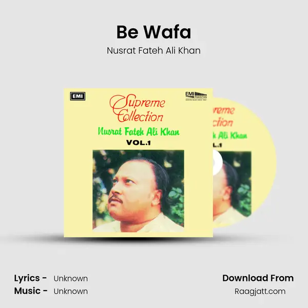 Be Wafa - Nusrat Fateh Ali Khan album cover 