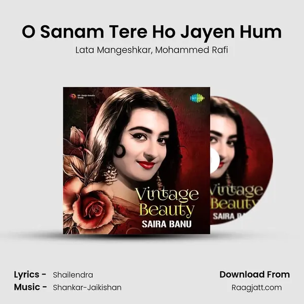 O Sanam Tere Ho Jayen Hum - Lata Mangeshkar album cover 