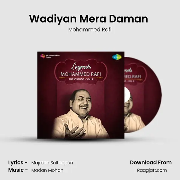 Wadiyan Mera Daman (Male) - Mohammed Rafi album cover 