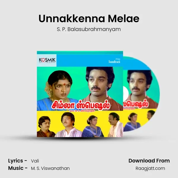 Unnakkenna Melae - S. P. Balasubrahmanyam album cover 